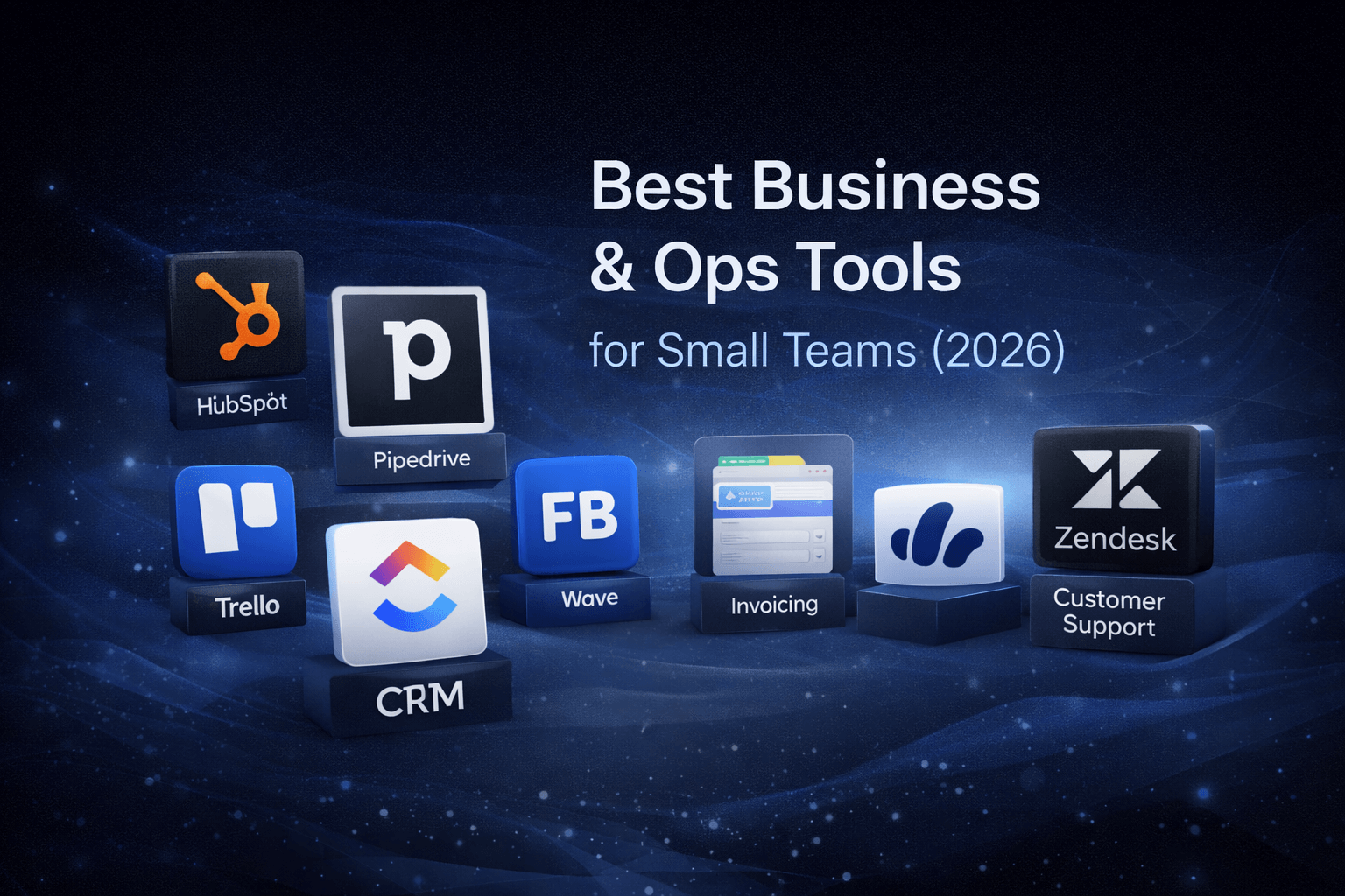 Best Business & Ops Tools for Small Teams (2026) - A deep, practical guide to CRM, invoicing, project management, and customer support tools that small teams actually use in 2026.